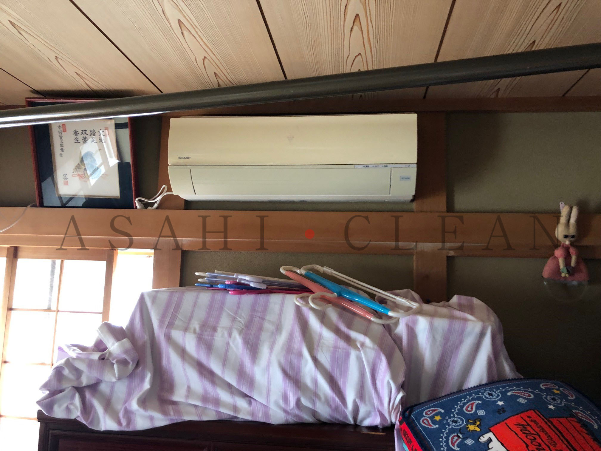 大阪市西区でエアコンクリーニングのご依頼頂きました。 