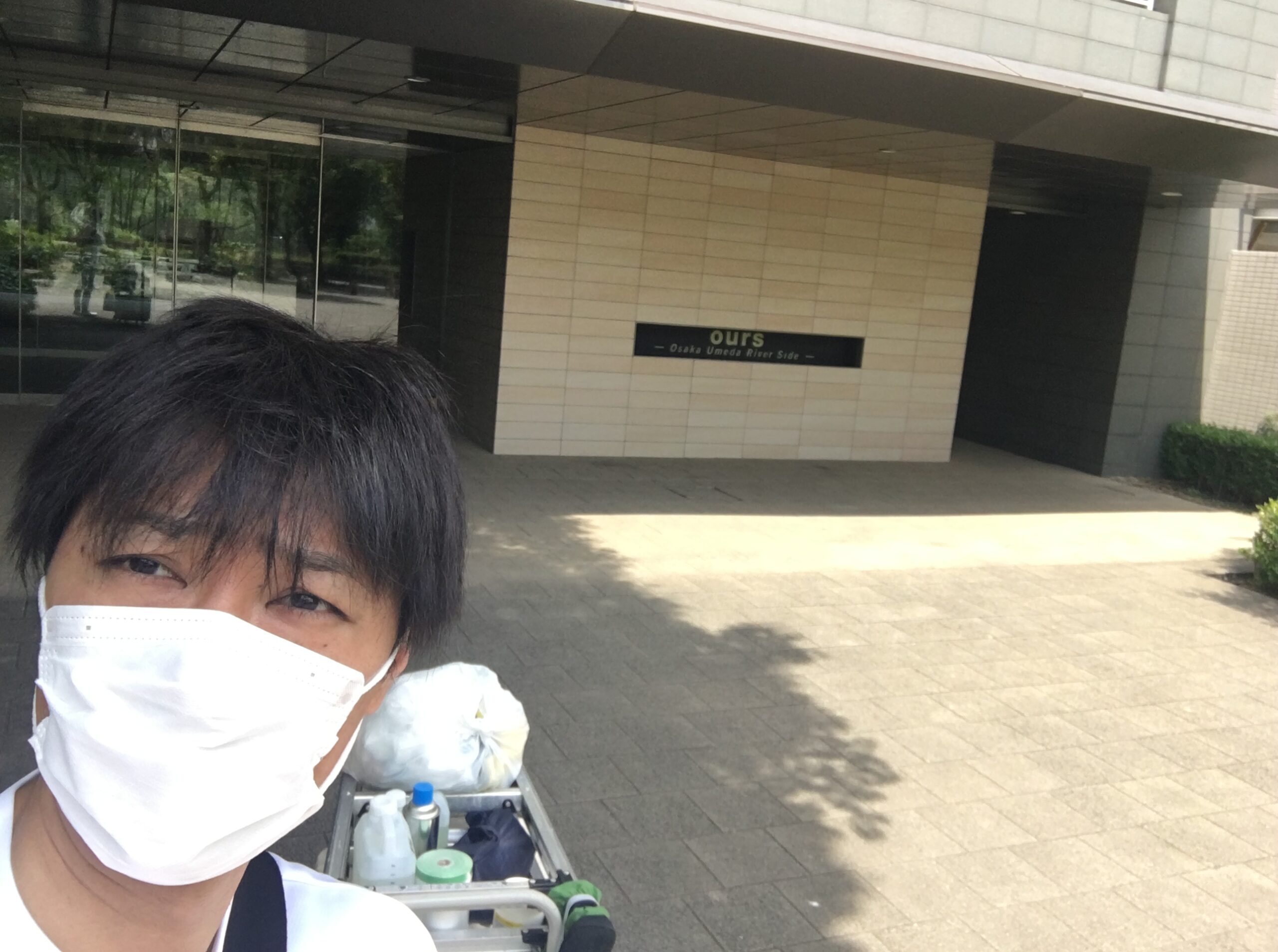 大阪市北区のアワーズでエアコンクリーニングを致しました！ 