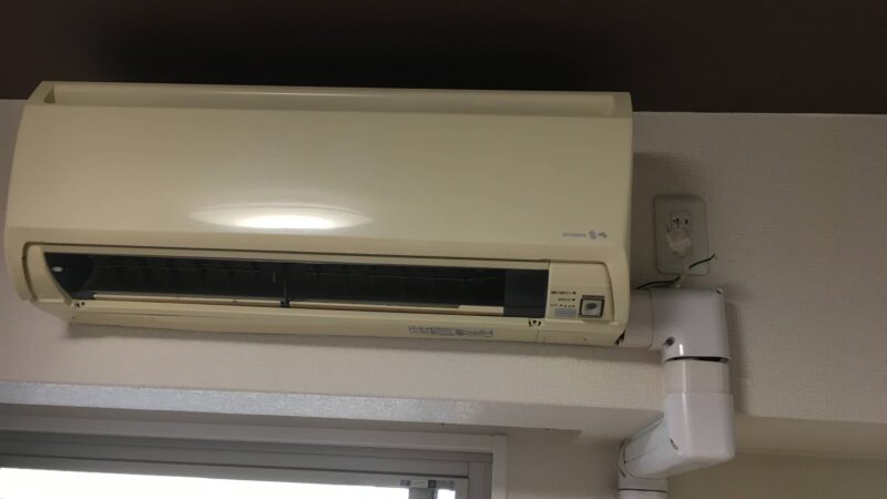 MSZ-AXV２２T-Wのエアコンを清掃いたしました。 